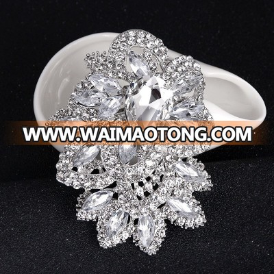 Wholesale Fashion Rhinestone Brooch Rhinestone Pin For Wedding DCRBR010