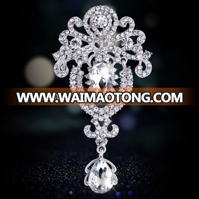 Wholesale Fashion Rhinestone Brooch Rhinestone Pin For Wedding DCRBR007