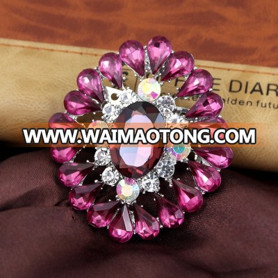 Wholesale Fashion Rhinestone Brooch Rhinestone Pin For Wedding DCRBR013