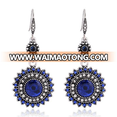 Wholesale fashion high quality rhinesotne earrings LSER002